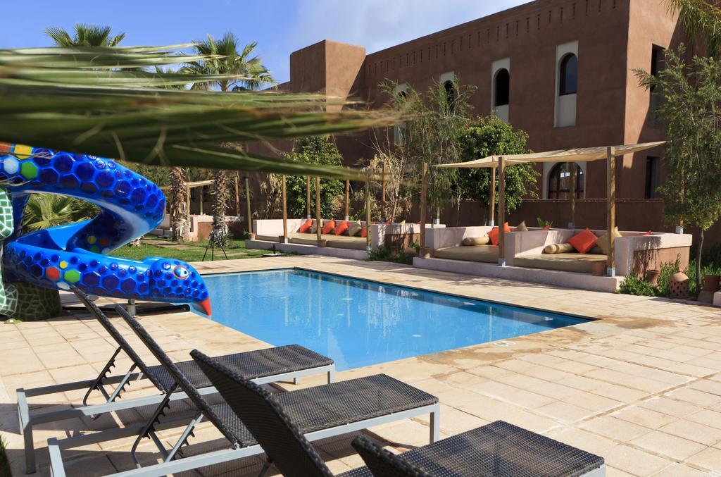 Kenzi Club Agdal Medina - All Inclusive Lahebichate Bagian luar foto The swimming pool at the hotel
